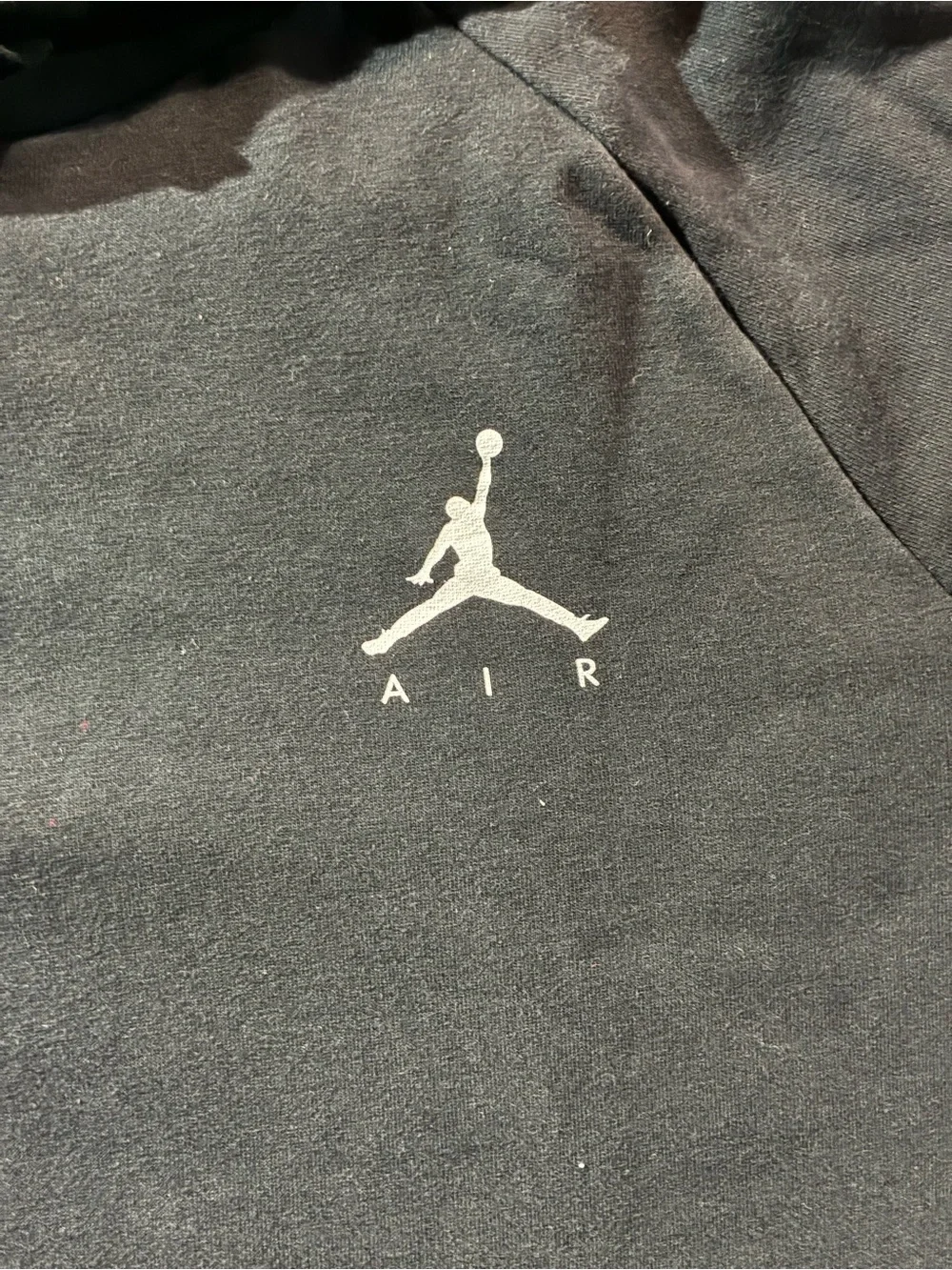 Jordan Black Zip-Up Style Hooded Sweatshirt